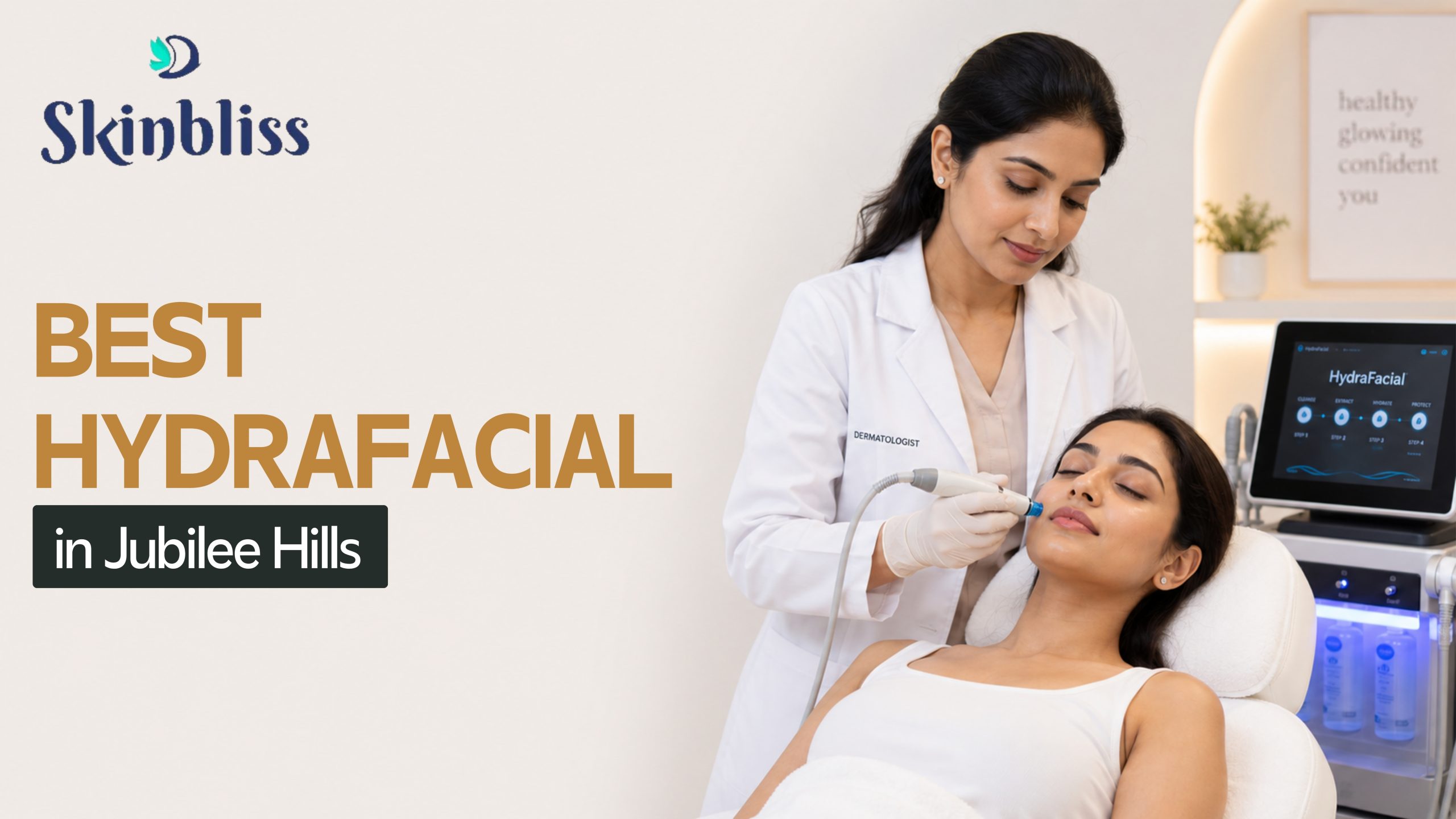 Read more about the article Best Hydrafacial in Jubilee Hills: Why Skinbliss Stands Out