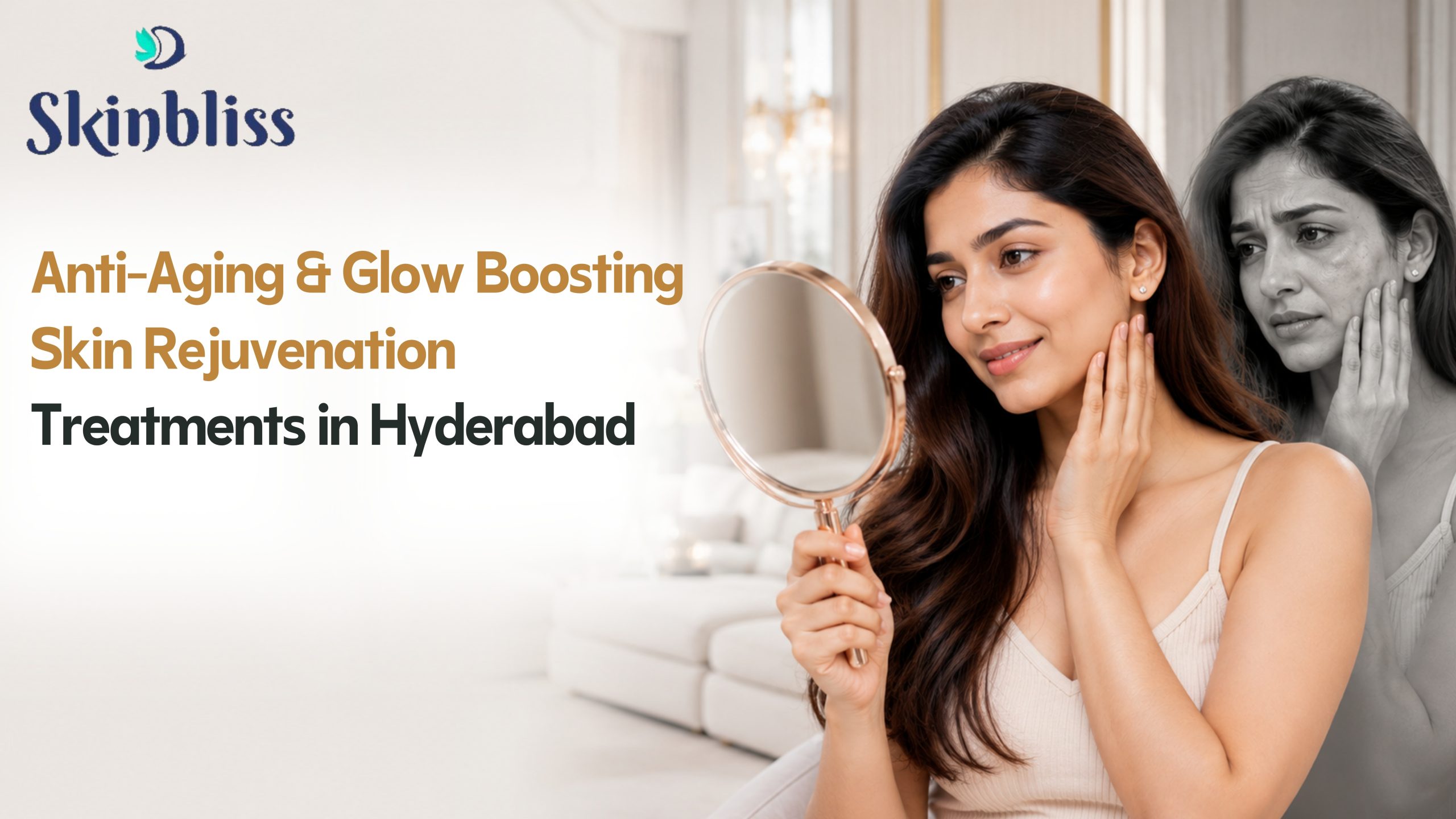 Read more about the article Anti-Aging & Glow Boosting Skin Rejuvenation Treatments in Hyderabad – Skin Bliss Clinic