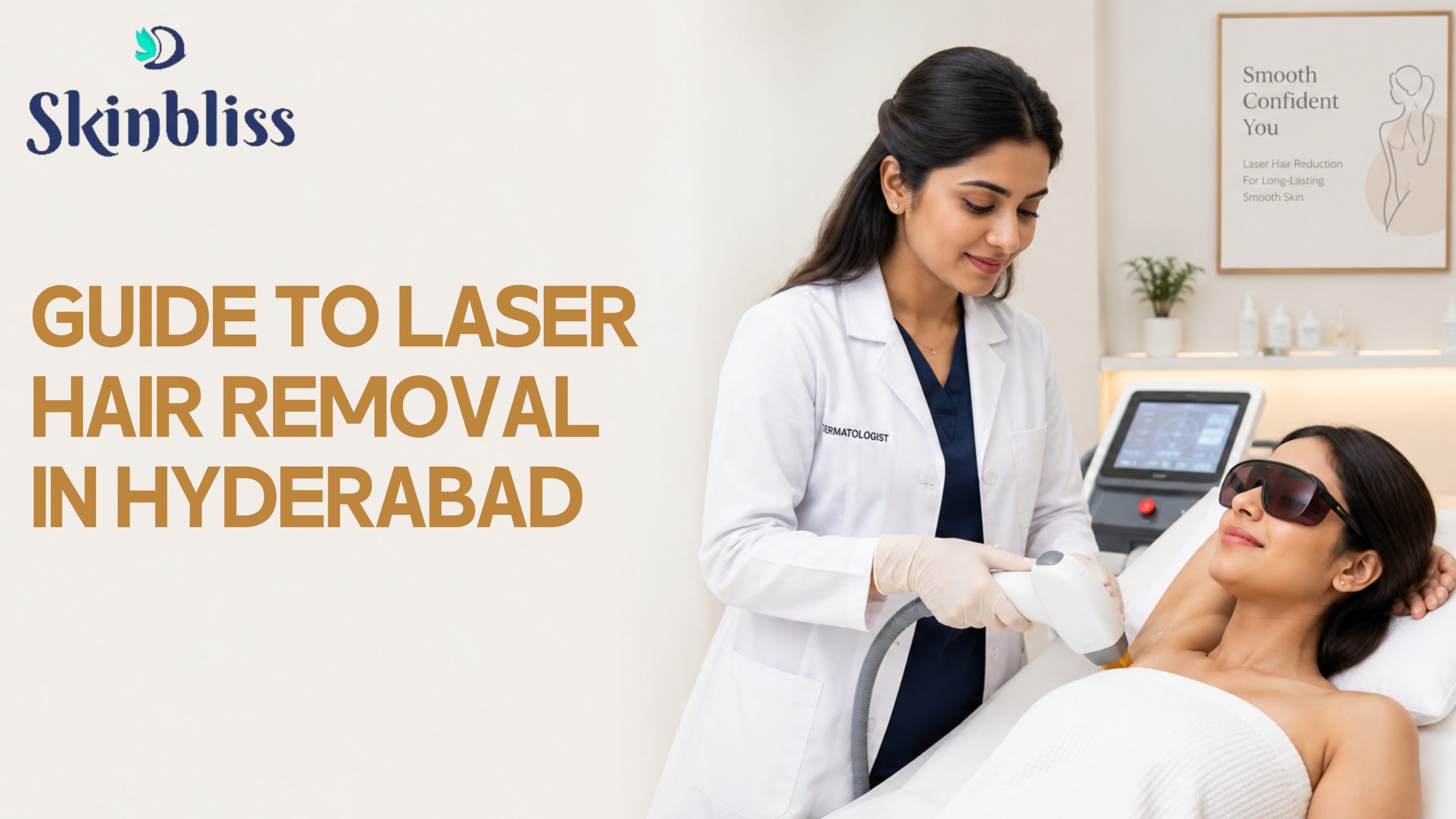 Read more about the article Complete Guide to Laser Hair Removal in Hyderabad: Results & Safety