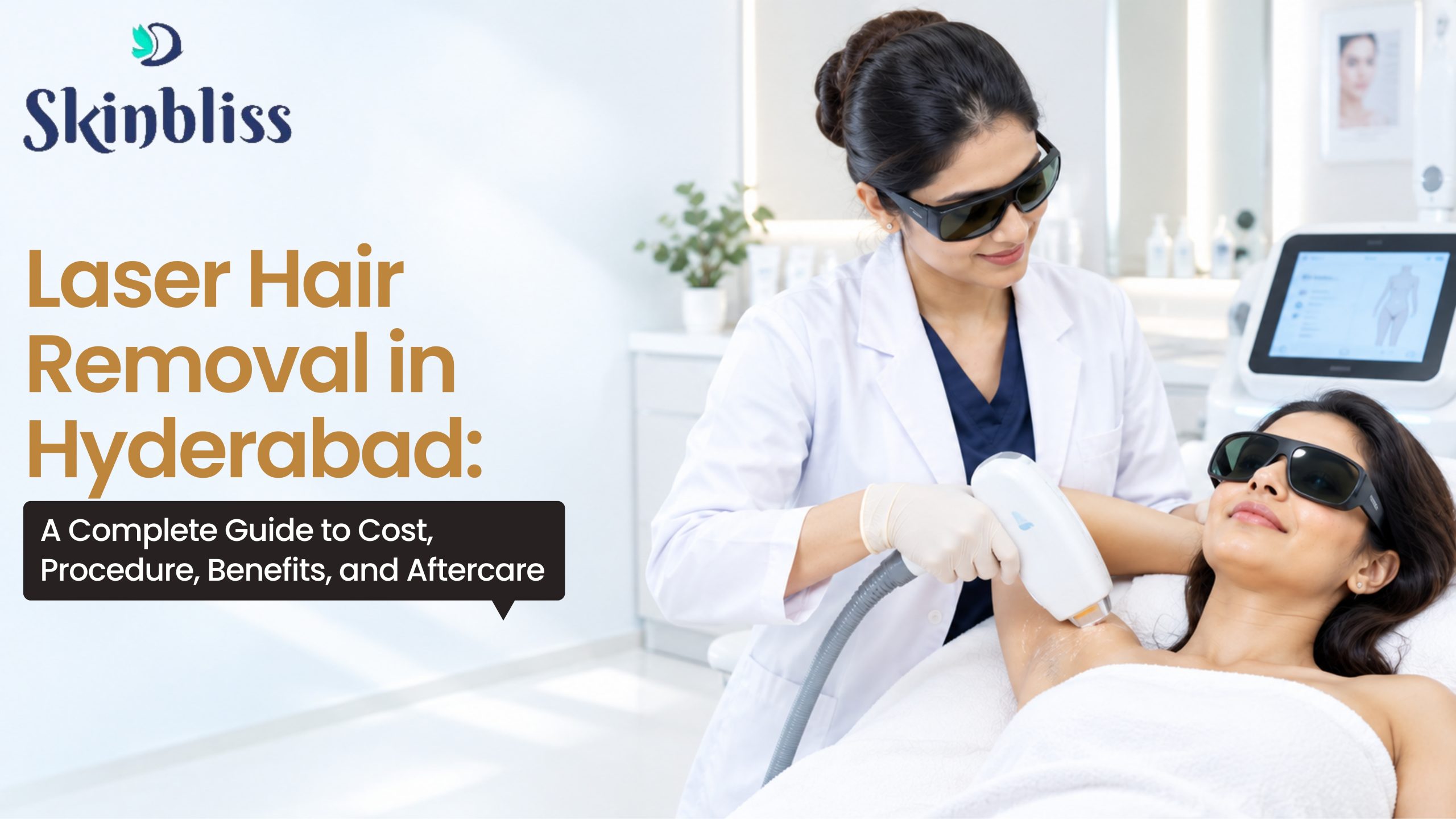 Read more about the article Laser Hair Removal in Hyderabad – A Complete Guide to Cost, Procedure, Benefits, and Aftercare